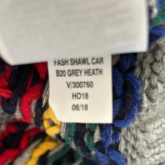 💘Not for sale💘 sold💘Gap Baby Boy Knit Button Cardigan Sweater Gray Heavyweight - Picture 7 of 7